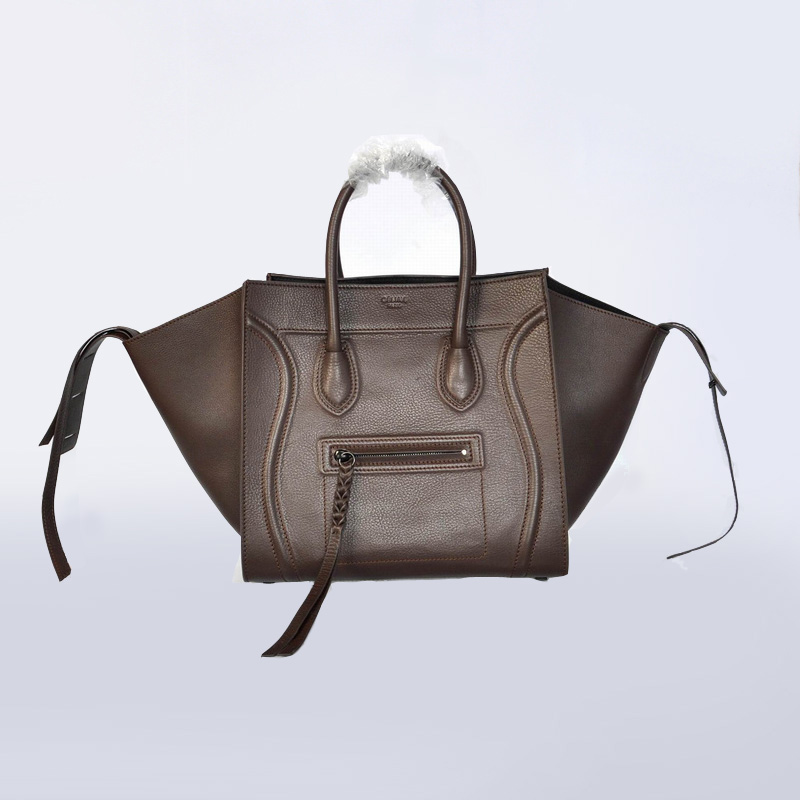 Celine Phantom Luggage Bag In Coffee Cyber Monday Deals