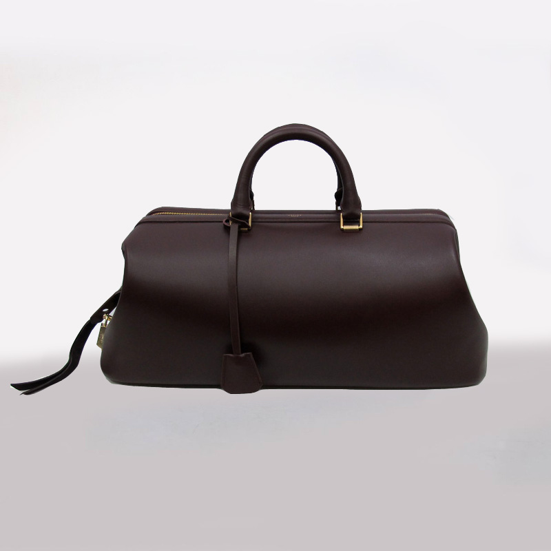 Celine Doctor Bag Calfskin Chocolate On Sale