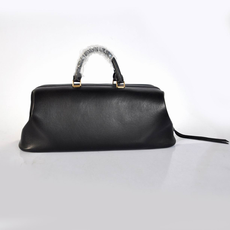 Celine Doctor Bag Leather Black On Sale