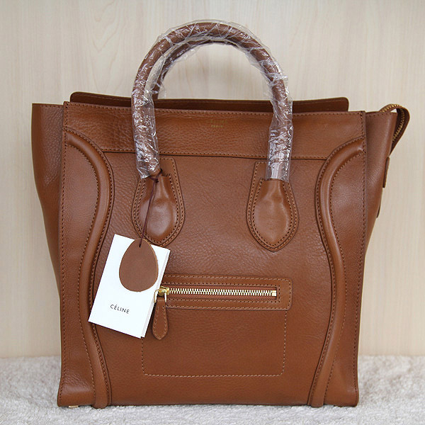 Celine Luggage Bag In Full Brown Cyber Monday 2014