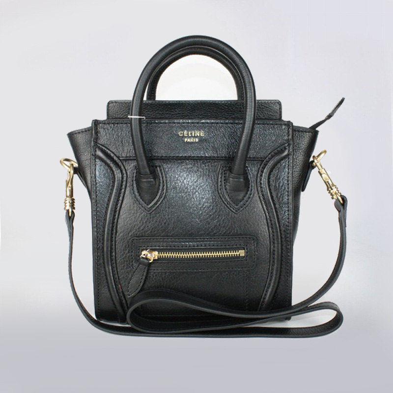 Celine Black Luggage Bag Tote Outlet Online Sale