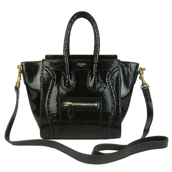 Celine Tote Mini Bag Black Cyber Monday 2014