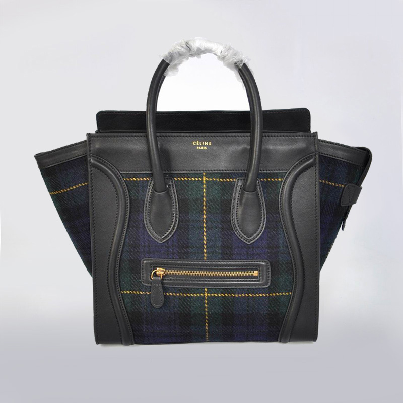 Celine Luggage Bag Denim Leather Cyber Monday Sale