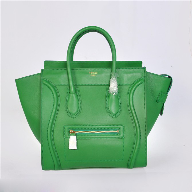 Celine Fall Green Luggage Tote Cyber Monday Deals