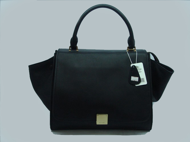 Celine Trapeze Burgundy Black Outlet Online