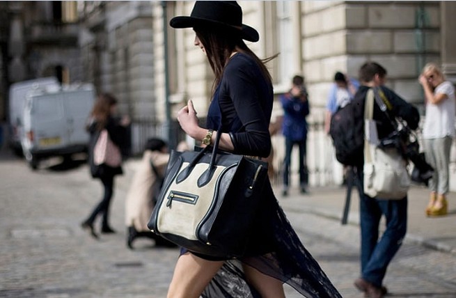 Celine Mini Luggage Black
